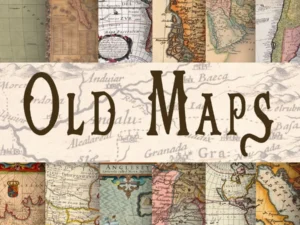 Old Maps Digital Paper