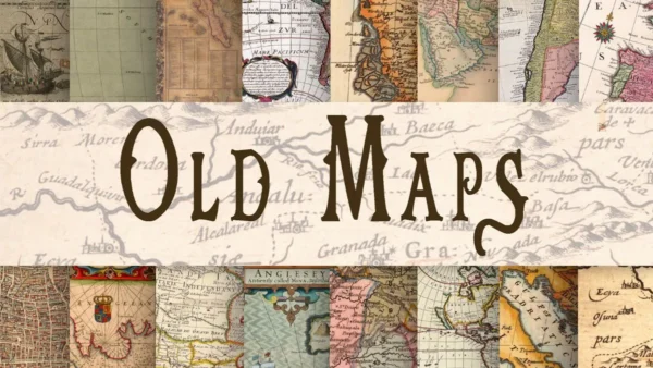 Old Maps Digital Paper