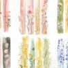 Wildflowers Brushstroke Clipart