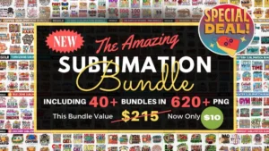 The Amazing PNGs Sublimation Bundle